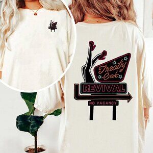 Treaty Oak Revival T-Shirt | Retro Neon Sign Inspired Graphic Tee